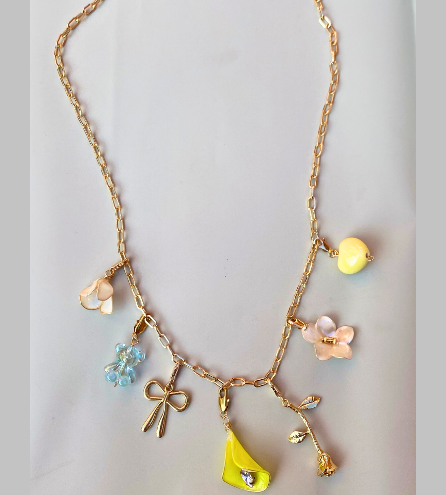 Chunky Necklace amarillo