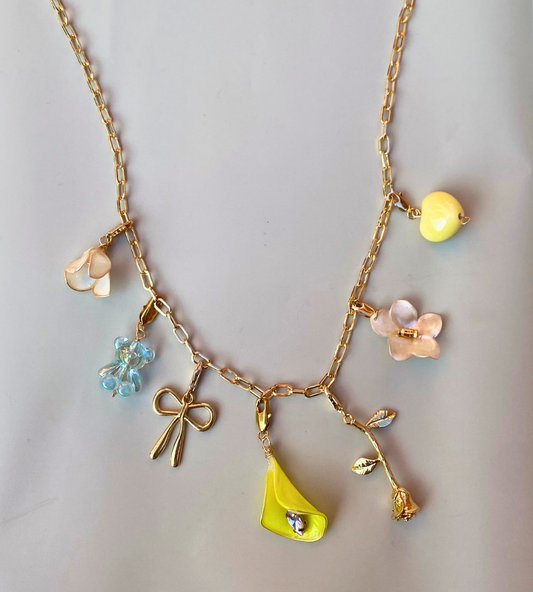 Chunky Necklace amarillo